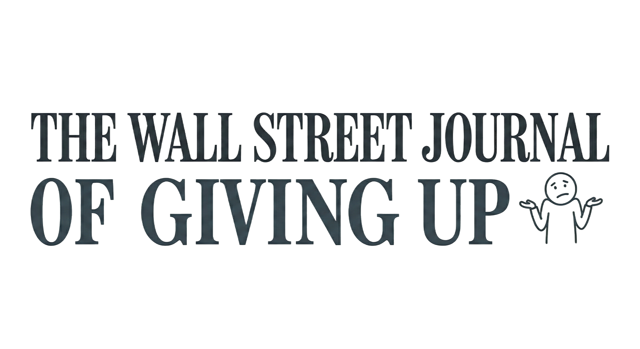 the wall street journal of giving up master the minimum